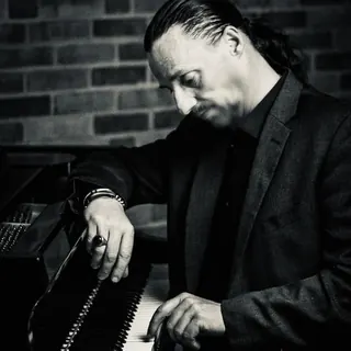 Jack, piano, drums and vocals with Mobile Dueling Pianos